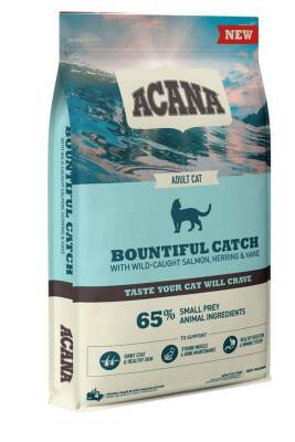 Bountiful Catch Güçlü ve Sağlıklı Kemikler için Balıklı Tahılsız Yetişkin Kedi Maması 1,8kg - 1