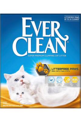 Litterfree Paws Kedi Kumu 10 L Kokusuz Aktif Karbon Tozutmaz Yavru ve Uzun Tüylü Kediler - 1