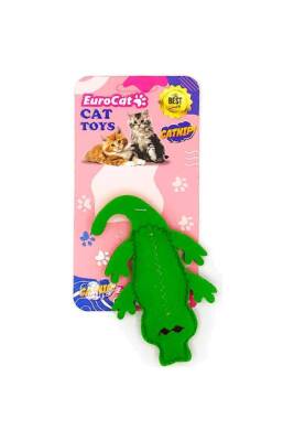 Toys Crocodile Cat Toy Timsah Kedi Oyuncağı Catnip Kedi Nanesi - 1
